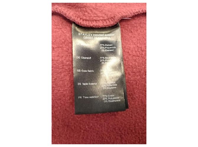 Camisola oversized bordô Goldbergh Bordeaux - vista 8