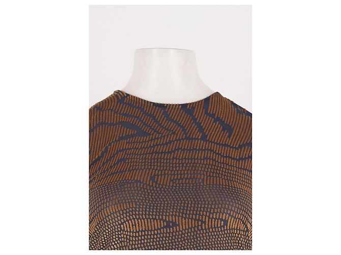 Autre Marque Top taglio dritto marrone STINE GOYA - vista 3