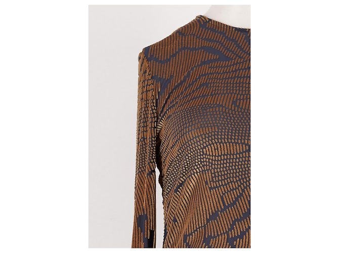 Autre Marque Top taglio dritto marrone STINE GOYA - vista 4