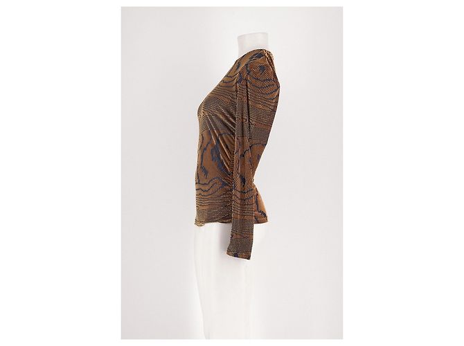 Autre Marque Top taglio dritto marrone STINE GOYA - vista 6