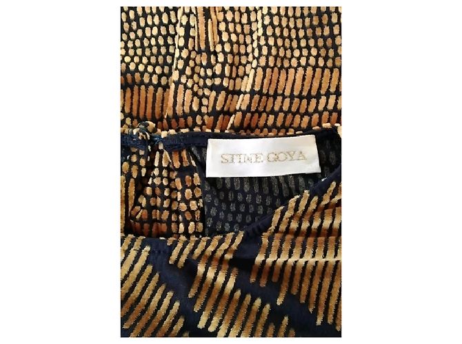 Autre Marque Top taglio dritto marrone STINE GOYA - vista 7