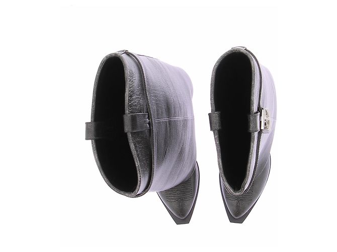 Givenchy Bottes hautes "Shark" Noir - vue 4