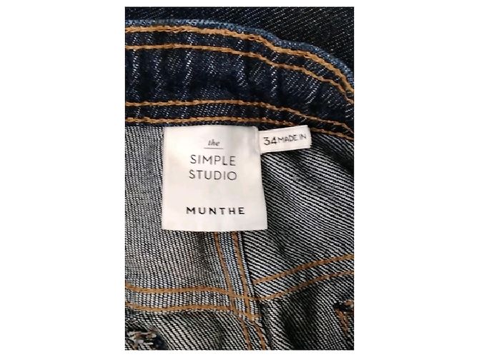 Autre Marque Vaqueros wide leg azules MUNTHE - vista 5