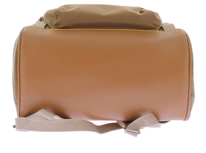Prada Mochila em Re-Nylon Marrom - vista 5