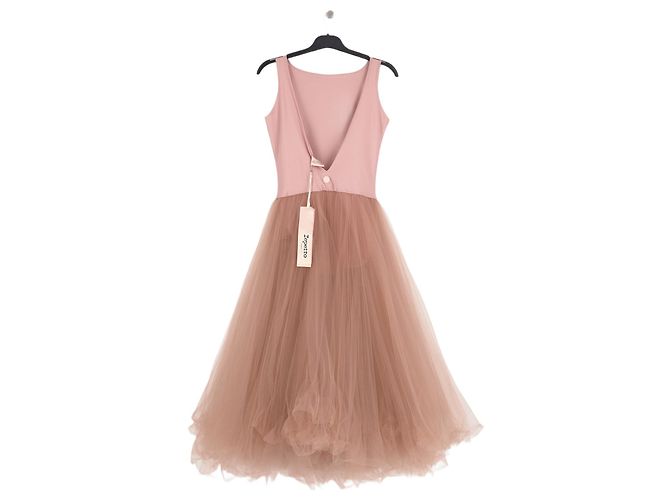 Repetto Rosa Langes Kleid Pink - Ansicht 4