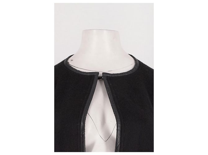 Autre Marque Poncho lungo nero DUNDAS X REVOLVE - vista 2