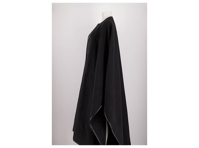 Autre Marque Poncho lungo nero DUNDAS X REVOLVE - vista 5