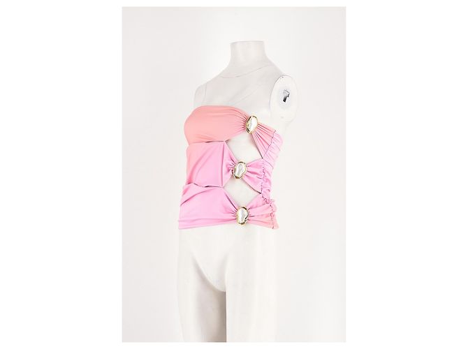 Autre Marque Top dritto rosa CIN CIN XS - vista 4