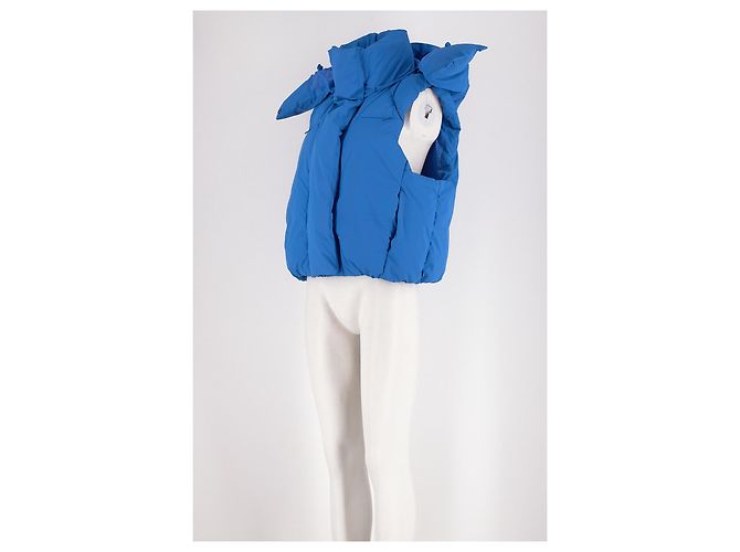 Autre Marque Kurze blaue Steppjacke - Ansicht 4
