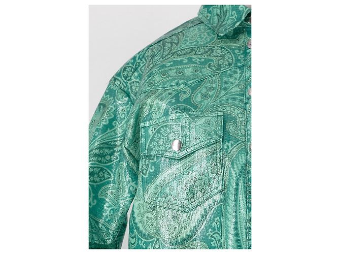 Chaqueta verde Etro - vista 4