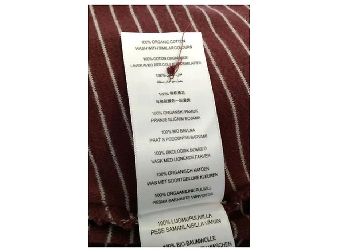 Autre Marque Top de algodão bordô DAMSON MADDER Bordeaux - vista 8