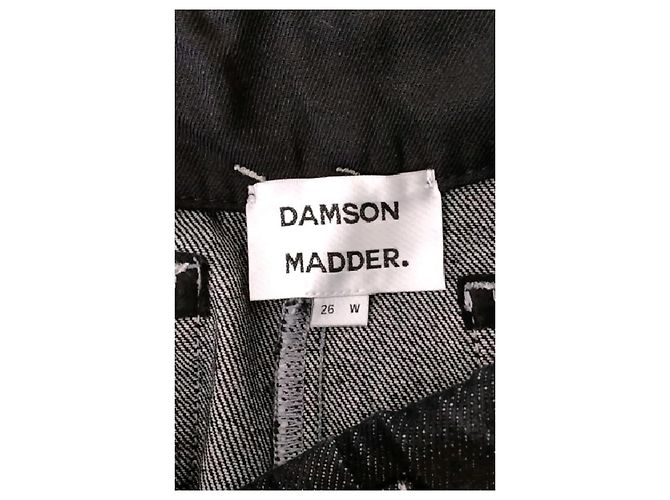 Autre Marque Vaqueros de algodón negros Damson Madder - vista 5