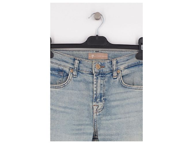 Vaqueros 7 For All Mankind de algodón azul talla 25 - vista 2