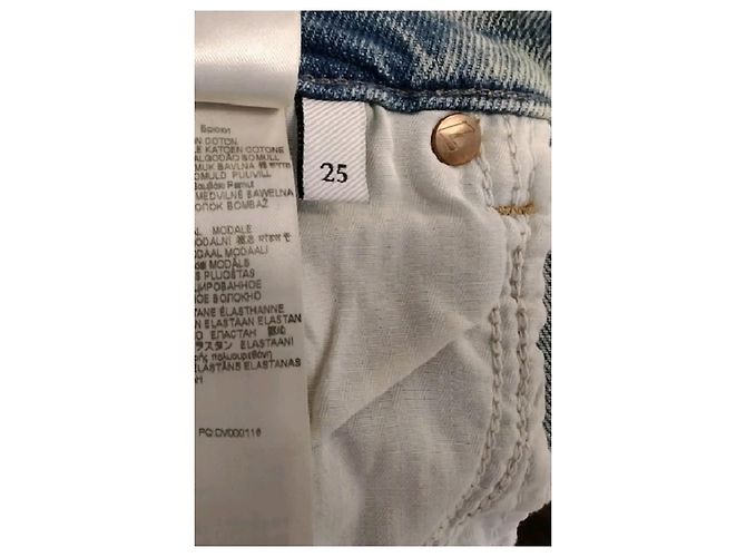 Vaqueros 7 For All Mankind de algodón azul talla 25 - vista 6