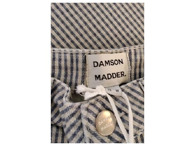 Autre Marque Damson Madder Karo Jeans Grau Baumwolle US 25 - Ansicht 5