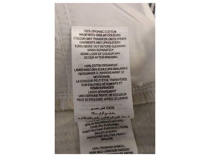 Autre Marque Damson Madder Karo Jeans Grau Baumwolle US 25 - Ansicht 6