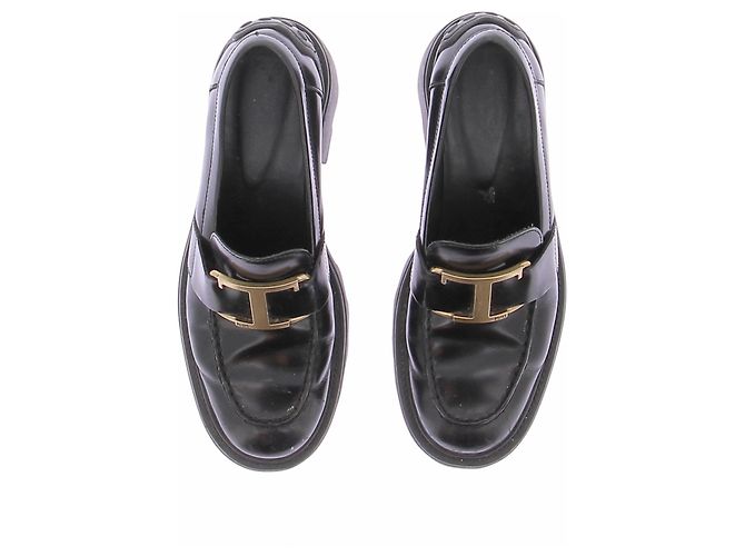 Tod's Mocassini neri in pelle Nero - vista 4