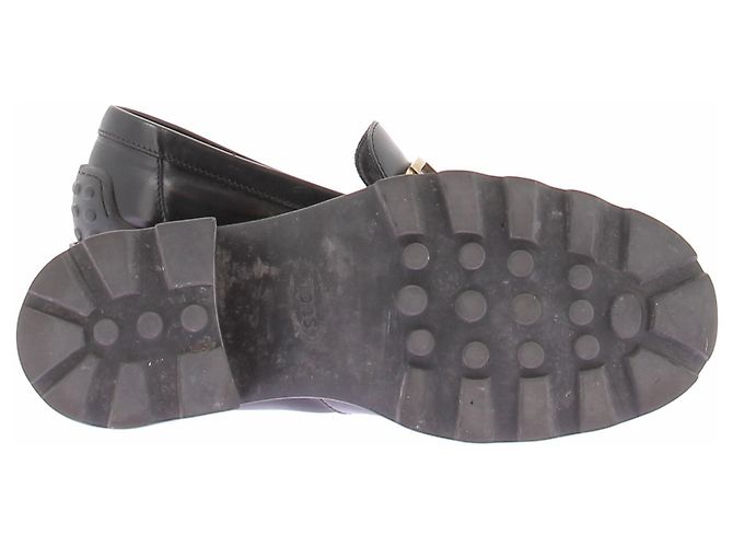 Tod's Mocassini neri in pelle Nero - vista 5