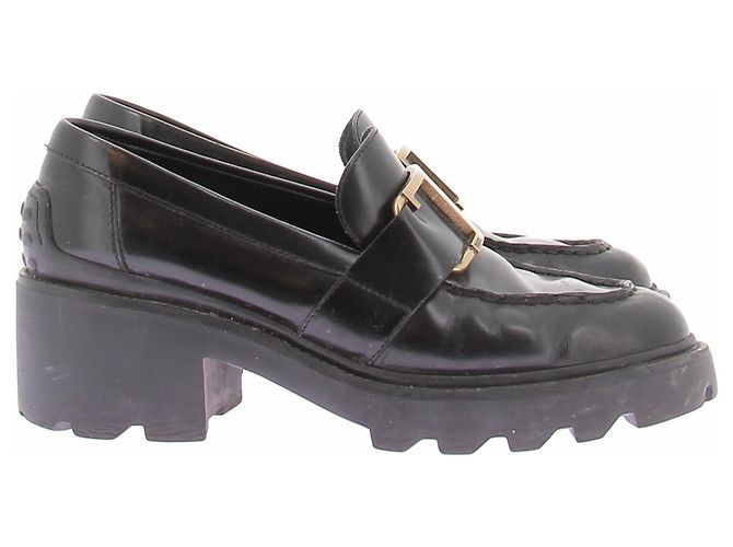Tod's Mocassini neri in pelle Nero - vista 6