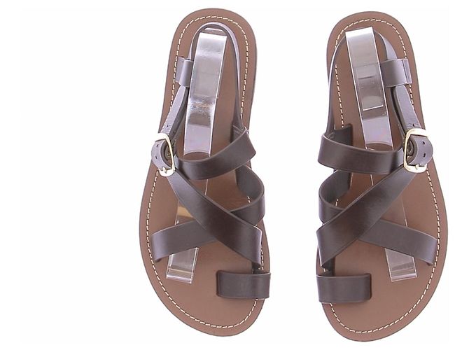 Soeur Sandalias marrones de cuero Castaño - vista 4