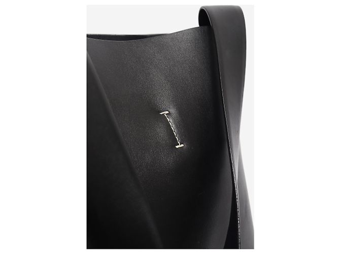Acne Bolso shopper con nudo Musubi negro - vista 6