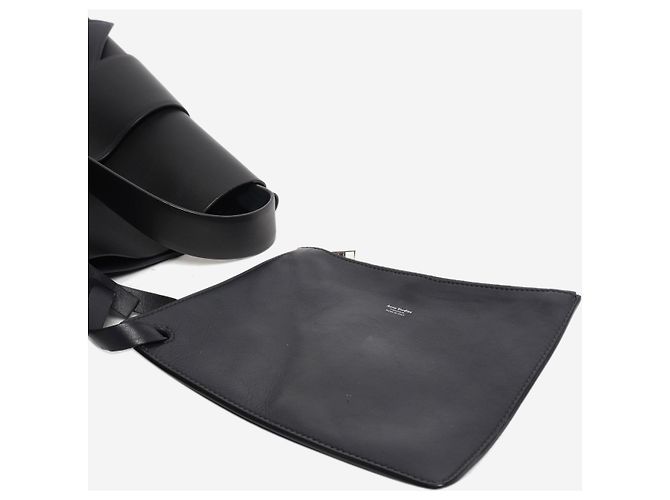 Acne Bolso shopper con nudo Musubi negro - vista 8