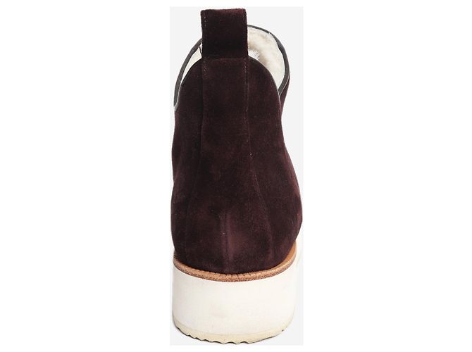 Gabriela Hearst Harry Shearling-Stiefel braun - Größe EU 39 - Ansicht 3
