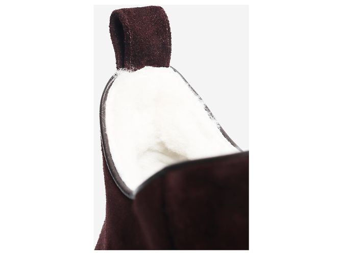 Gabriela Hearst Harry Shearling-Stiefel braun - Größe EU 39 - Ansicht 5