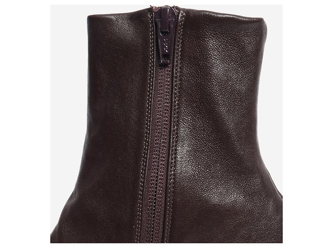 Khaite  Stiefeletten aus braunem Leder - size EU 38 - Ansicht 3