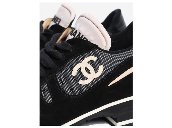 Chanel Sneakers con tacco Black 24C - taglia EU 39.5 Nero - vista 4