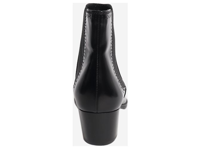 Tod's Stivaletti Brogue-Chelsea neri - size EU 38 Nero - vista 2