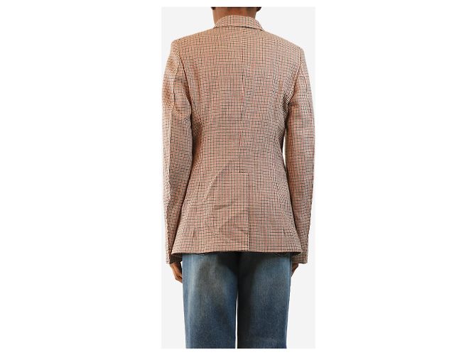 Stella Mc Cartney Multicolour Houndstooth blazer - size UK 8 Multiple colors - view 2
