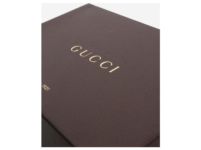 Gucci Sandali con tacco marroni e oro - size EU 39 Marrone - vista 8