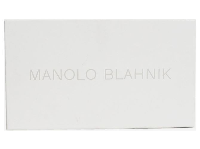 Manolo Blahnik Mules dorati con perle finte - size EU 39.5 D'oro - vista 6