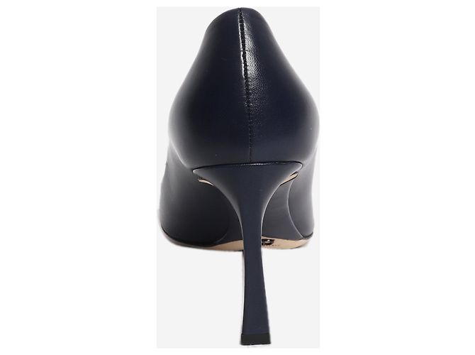Autre Marque Décolleté peep toe declinaison Navy - size EU 39 (UK 6) Blu navy - vista 3