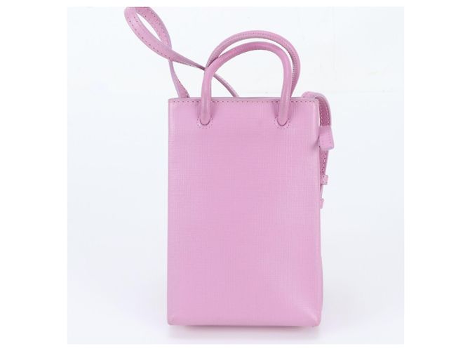 Everyday Borsa a tracolla 2-Way in pelle viola Balenciaga Porpora - vista 4