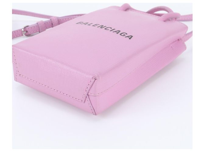 Everyday Borsa a tracolla 2-Way in pelle viola Balenciaga Porpora - vista 5