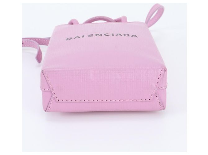 Everyday Borsa a tracolla 2-Way in pelle viola Balenciaga Porpora - vista 7