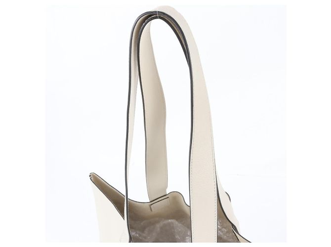 Borsa Tote e a Tracolla in Pelle Gucci Bianco - vista 2