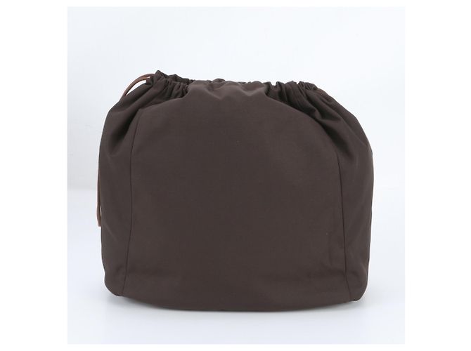 Hermès Hermes W Stamp Sac de Pansage Groom Leather Tote Bag Marrone - vista 10