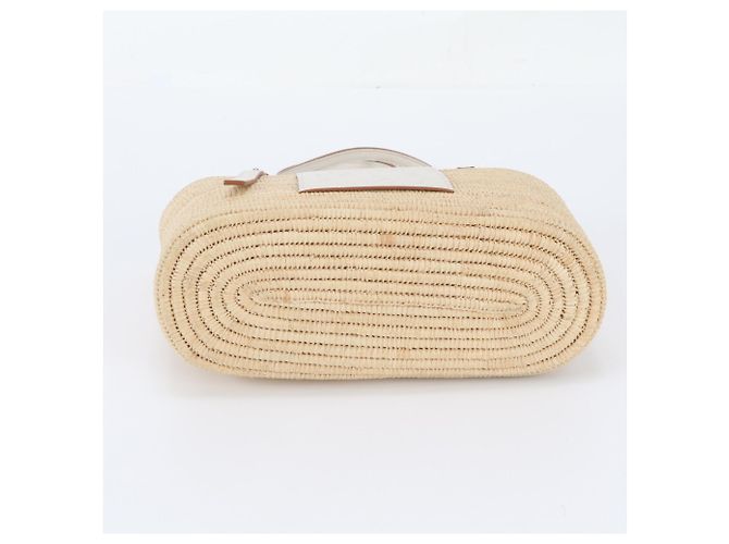 Bolso Cesta Cuadrado Loewe Amarillo - vista 6