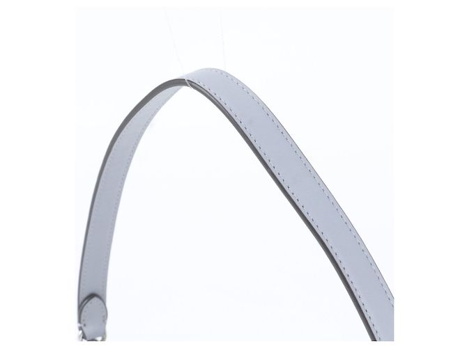 Coach Studio Baguette CM428 Schultertasche aus Leder Silber - Ansicht 2