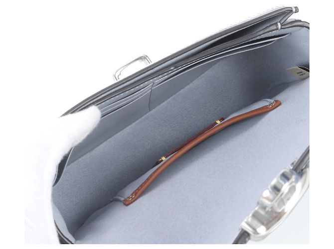 Coach Studio Baguette CM428 Schultertasche aus Leder Silber - Ansicht 8