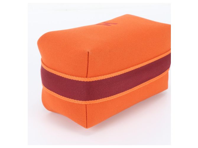 Hermès Hermes Bride à Black GM Pouch Orange - Ansicht 5
