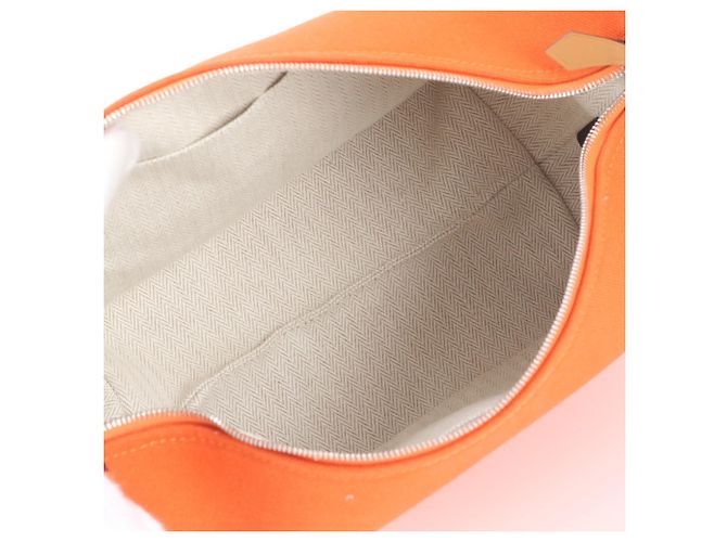 Hermès Hermes Bride à Black GM Pouch Orange - Ansicht 7