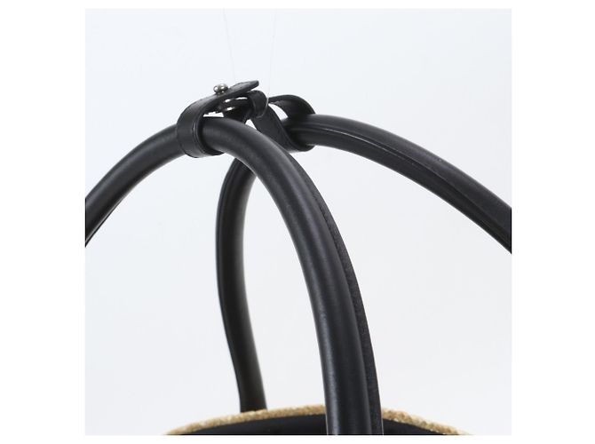 Balenciaga Strandtasche aus Leder Braun Schwarz - Ansicht 2