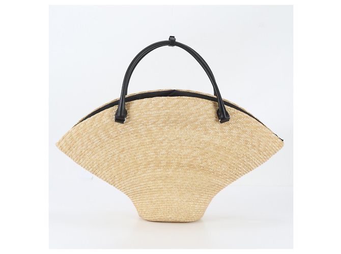 Balenciaga Strandtasche aus Leder Braun Schwarz - Ansicht 3