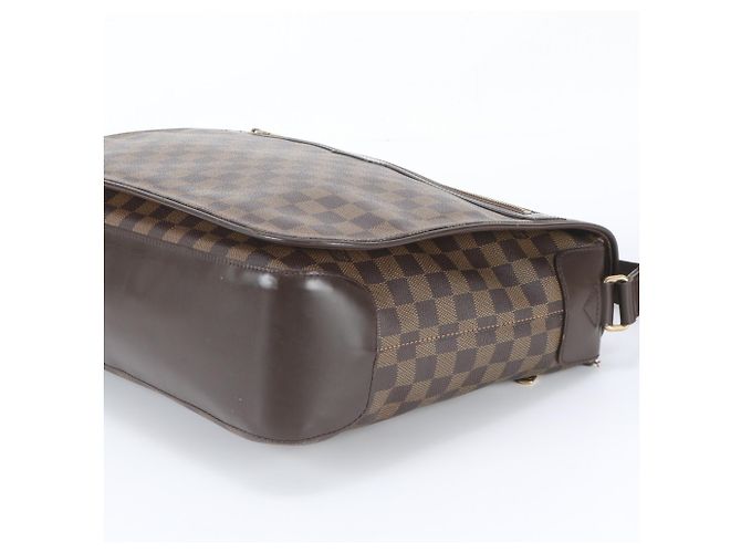 Sac à épaule en cuir Louis Vuitton Damier Spencer Damier ebène - vue 4