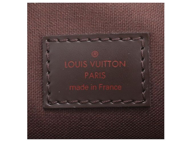 Sac à épaule en cuir Louis Vuitton Damier Spencer Damier ebène - vue 8