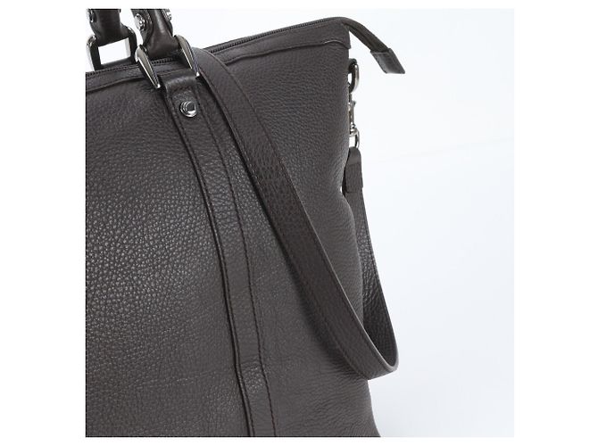 Borsa a tracolla 2-Way in pelle Gucci Marrone - vista 3